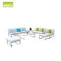 Courtyard Villa Outdoor Sofa Set Edelstahlrahmen